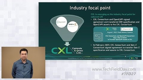 CXL Consortium Update with Siamak Tavallaei