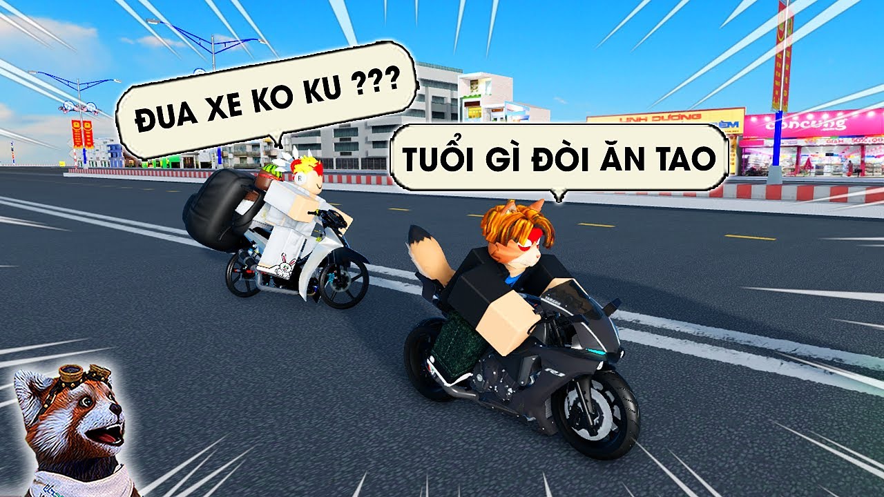 TRẺ TRÂU VIỆT NAM ĐUA XE ĐỘ HÀI NHẤT ROBLOX