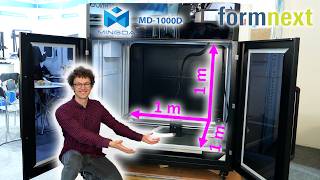 MINGDA&#39;s giant 1000x1000x1000 mm 3D Printer at Formnext 2023 #AD