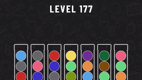Ball Sort Puzzle Level 177 #ballsortpuzzle #ballsortpuzzlegameplay #puzzlegame #mobilegames