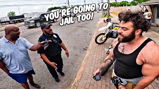 MALE KAREN &amp; COPS | POLICE VS BIKERS 2024 [Ep.#44]