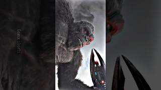 Godzilla & Kong defeat mecha godzilla 🤯 jvstin Clandestine 🔥 #godzillavskong #shorts