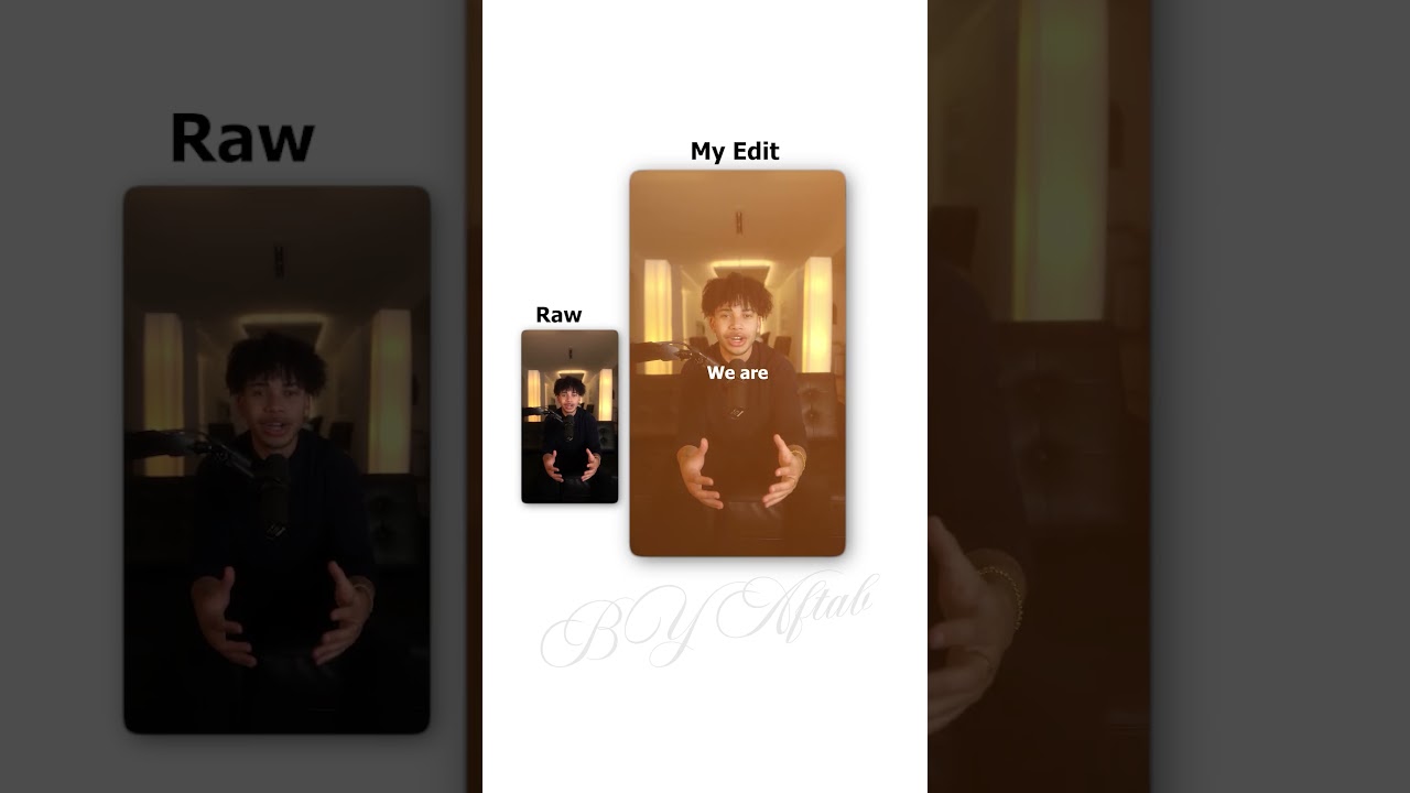 BEFORE AND AFTER EDIT