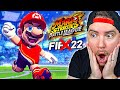 MEGLIO DI FIFA 22!! GIOCO A MARIO STRIKERS PER LA PRIMA VOLTA! (gioco EPICO)