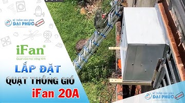 Đại Phúc Lắp Đặt Quạt thông gió IFan 20A tại Phòng tập Gym - Q.Tân Bình - Tp.HCM