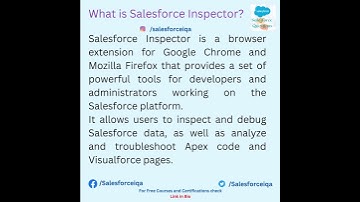 What is Salesforce Inspector?