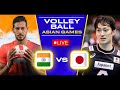 India vs  japan  asian volleyball championship  avc  best match