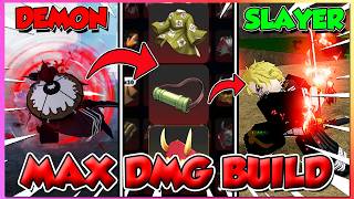 Slayers 2 How To Get *MAX* SLAYER/DEMON DAMAGE BUILD Fast + Full Guide! (CODES)