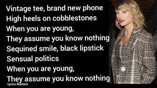 Taylor Swift - Cardigan ( Lyrics )