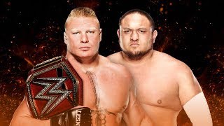 Brock Lesnar vs Samoa Joe Promo | WWE Great Balls of Fire 2017