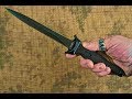 Review: Extrema Ratio Suppressor Operativo Dagger, 6.69" Black N690 Double Edge Blade.