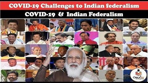 Covid-19 & Indian Federalism || Indian Polity UPSC Mains 2021-22