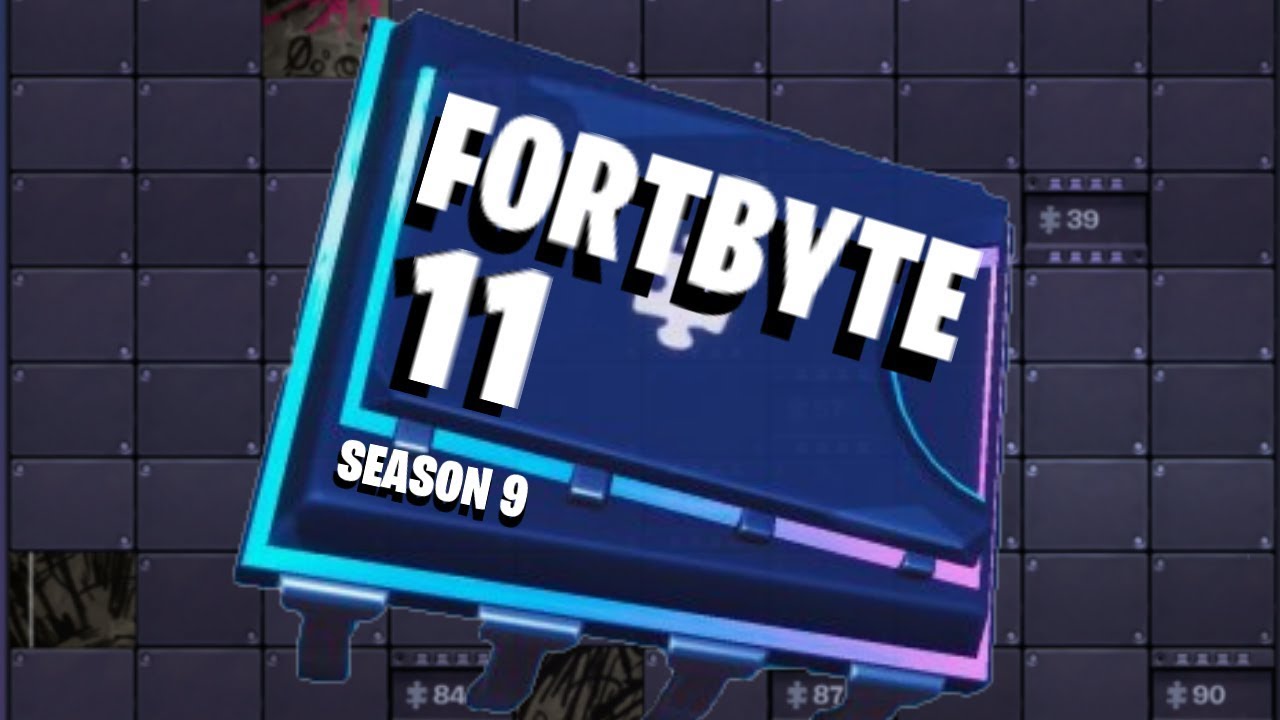 FORTBYTE 11 LOCATION | FORTNITE BR | SEASON 9 | WEEK 7
