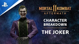 Mortal Kombat 11  Aftermath   Character Breakdown  The Joker   PS Competition Center