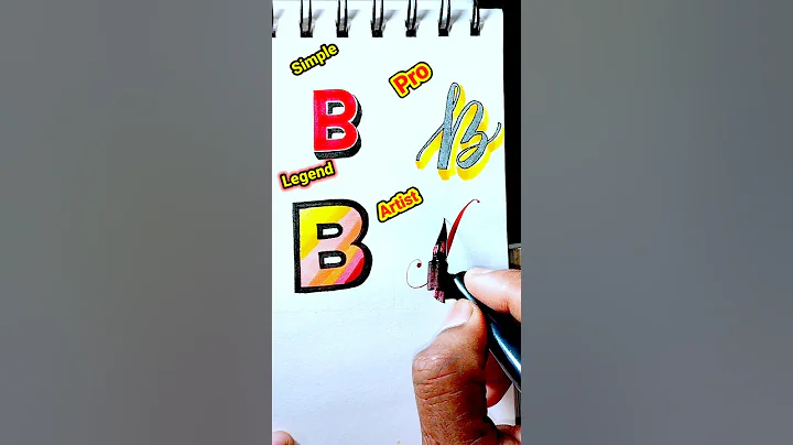 Pro vs legend vs artist 👌    calligraphy ✒️ B Handwriting ✍️#youtubeshorts #trending #viral #shorts