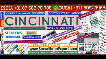 Cincinnati Acramatic Siemens Absolute Encoder Adjustment,servo motor not working,encoder jitter