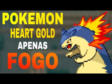 Pokémon Heart Gold Zerando apenas com Pokémon tipo Pedra - Parte 1 (Cr