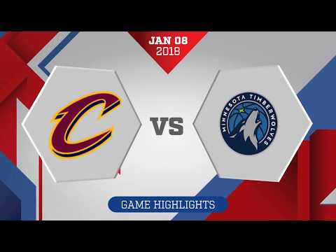 Cleveland Cavaliers Vs Minnesota Timberwolves January 8 2018