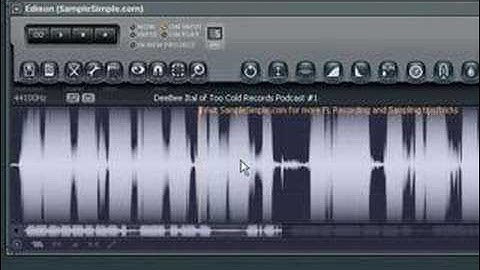 How To Sample in Edison (Snapping Slices)