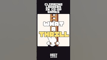 Climbing Ladder In co-op In a nutshell - Pixel Art Animation Meme