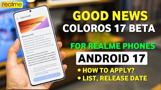 Finally ColorOS 17 Beta Update Start for Realme Phones🔥 Android 15 List & Release Date screenshot 4