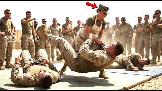 Everyone Laughed When the Woman Cook Took the Mat — She Floored Three Instructors in 20 Seconds