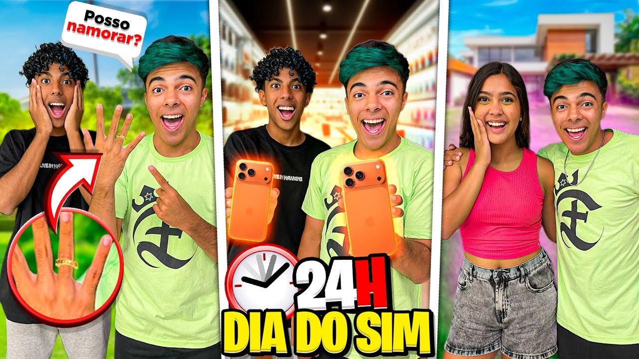 MINHA MÃE PASSOU 24 HORAS FALANDO SIM PARA TUDO!!😱🤪 *irmas Pina vieram nos visitar