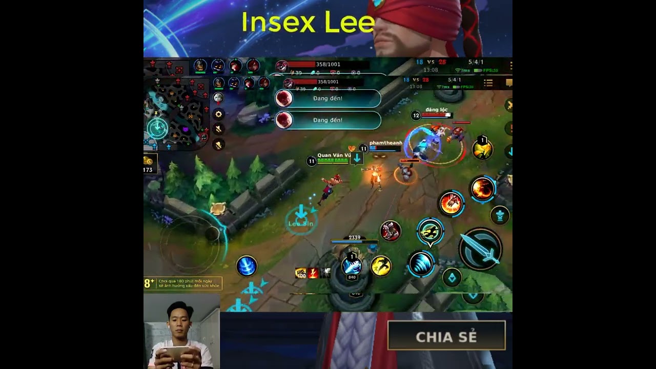 Insex Lee – Thresh quá nhọ |Liên Minh Tốc Chiến|Easy Game CT #shorts