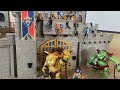 PLAYMOBIL CHEVALIER | Le Château Fort est attaqué par les Nains