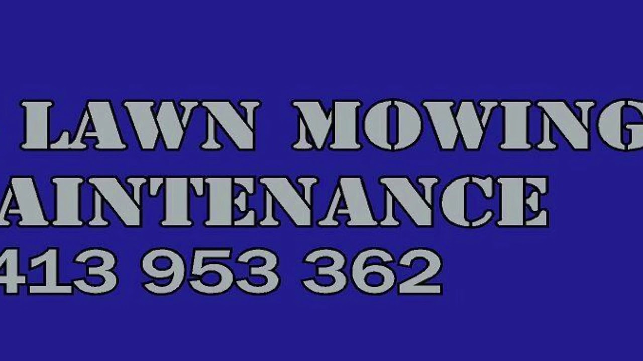 Compilation of mowing and gardening work