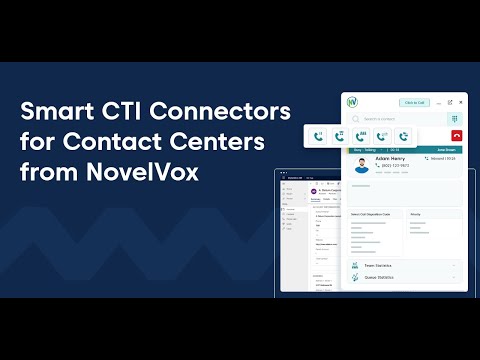 Smart CTI Connectors for Contact Centers from NovelVox - video from CX Infinity