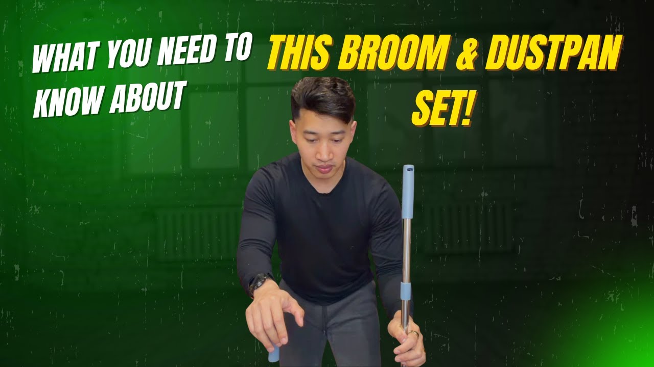 A Stand Up Broom That Cleans Itself!