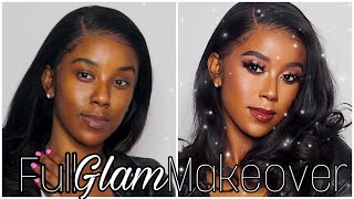 Full GLAM Makeover - By a Professional Makeup Artist