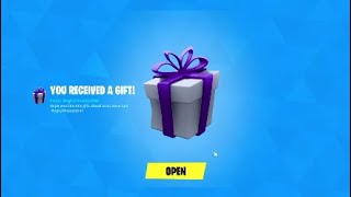 Fortnite - Getting Gifted By Subscribers Christmas Edition Part 1