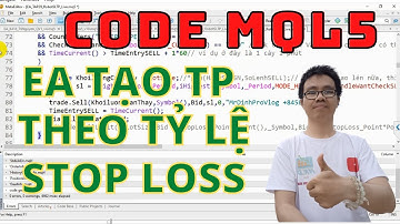 Tap 29 Code MQL5 / EA tao Take Profit (TP) theo ty le stop loss (SL) R R