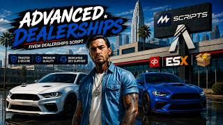 Fivem Advanced Dealerships | (QBox, QBcore, ESX, OX)