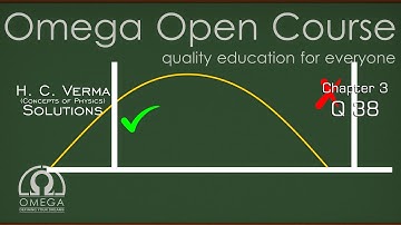 H. C. Verma Solutions - Chapter 3, Question 38