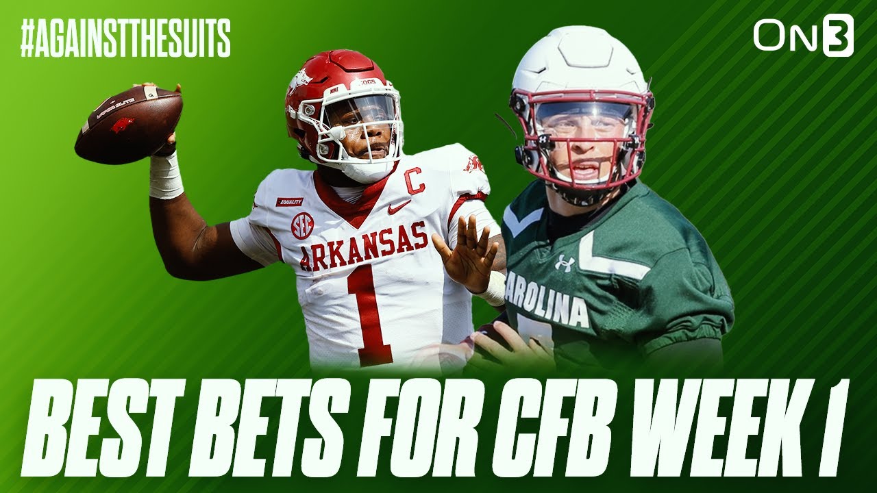 College Football Best Bets of Week 1 Sports Gambling, Arkansas, South