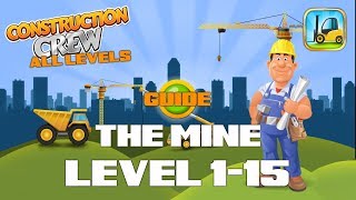 Construction Crew • Level 1-15 • World 4 • The Mine • Guide │ Redline69 Games screenshot 4