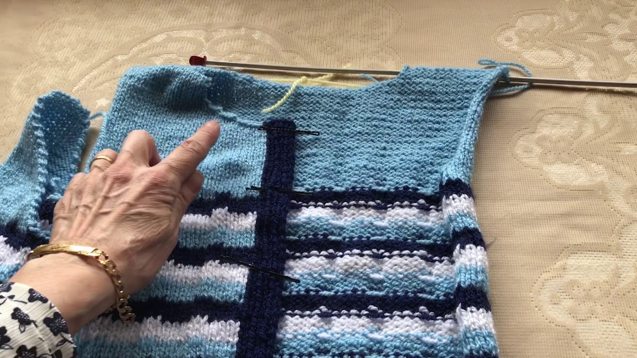 حردة القبة المدورة لجاكيت وشرح الغرزة