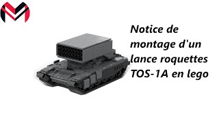 Tuto Notice De Montage Dun Lance Roquette Tos 1A En Lego Military Rocket Launcher Tos 1A Lego