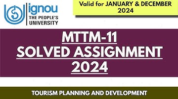 MTTM 11 Solved Assignment 2024 II MTTM 11 Latest Assignments