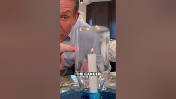Why Does the Candle Suck In the Water?