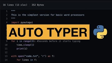How to make an autotyper in Python