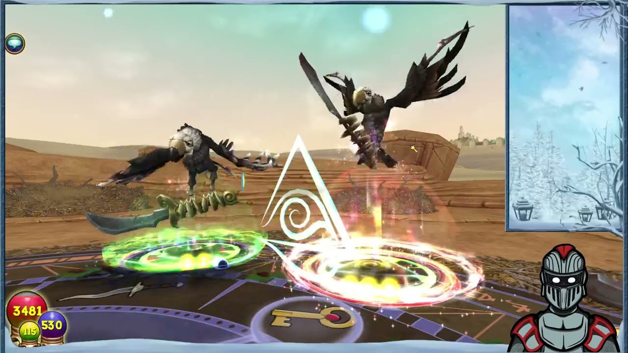 Grinding Upgraded Gear in Wizard101! Darkmoor Castle