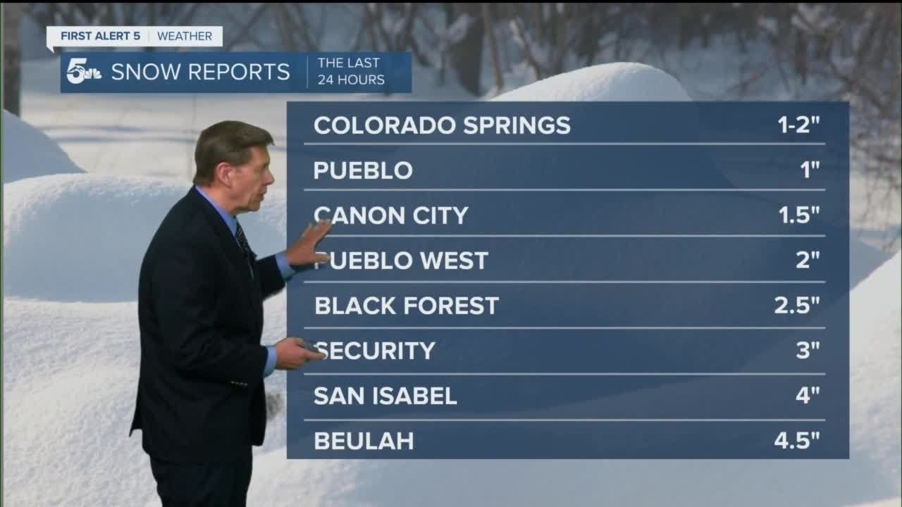 Snow ending tonight, dangerous wind chills by Thursday morning - YouTube