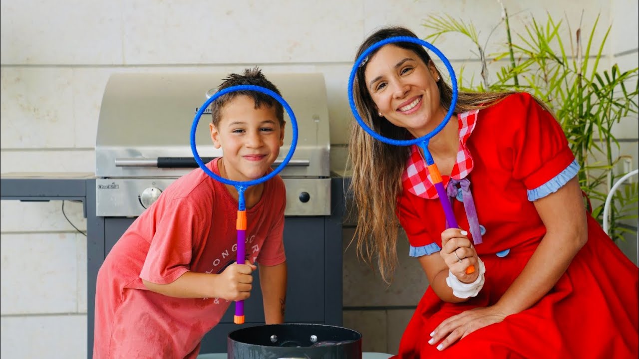 חג שבועות שמח- ללוש ורפאל חוגגים את שבועות עם משחקי מים מגנבים