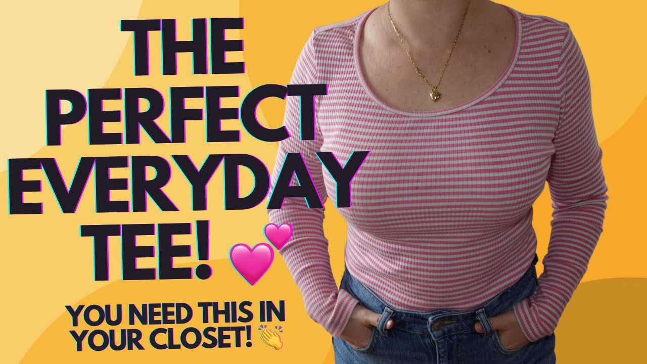 AUTOMET Women’s Striped Long Sleeve Scoop Neck T-Shirt Review | Trendy & Slim Fit!