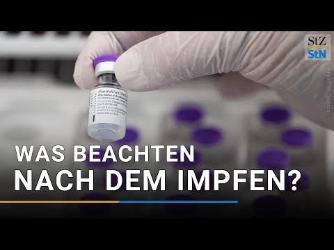 Video: Darf ich nach der Impfung gegen das Coronavirus Alkohol trinken?