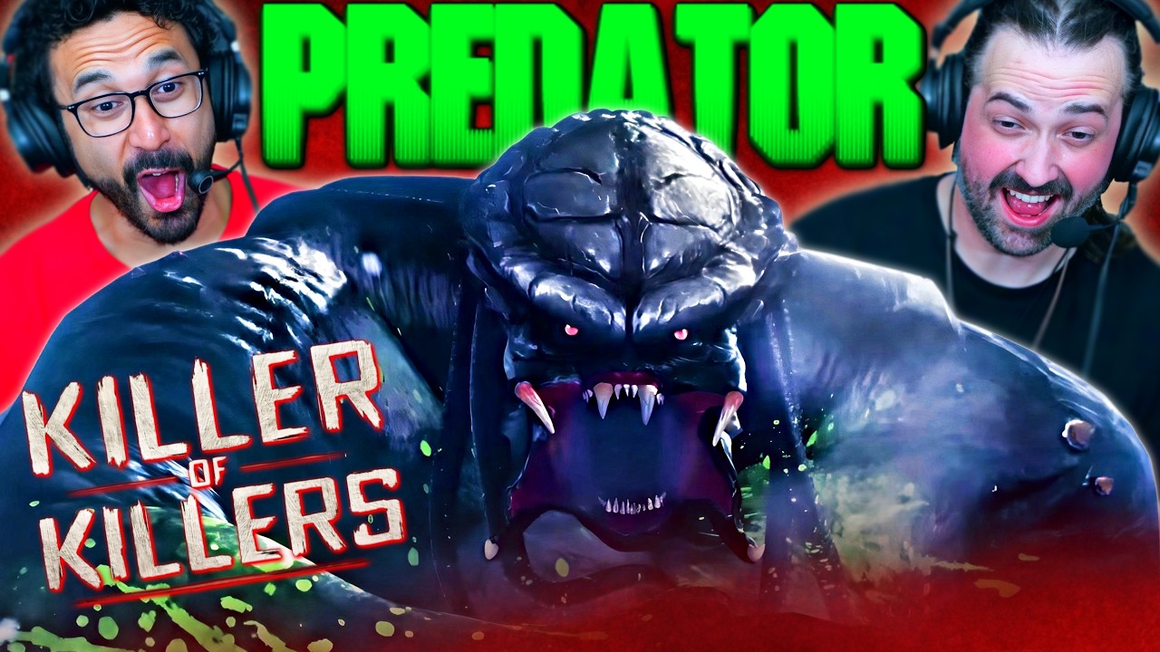PREDATOR: KILLER OF KILLERS TRAILER REACTION!! First Look | Hulu | Predator Badlands